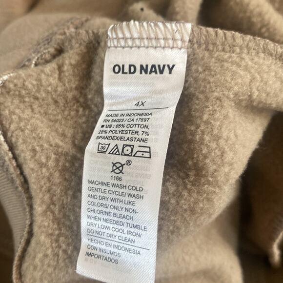 Old Navy chocolate malted High-Waisted Fleece-Lined Fashion Flare Leggings - Picture 10 of 12